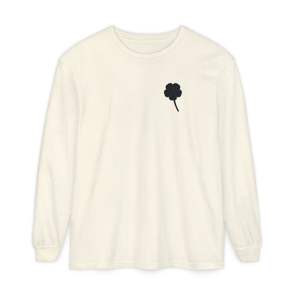 Black Clover Leaf Minimalist Long Sleeve Tee | Inspired by Asta from Black Clover