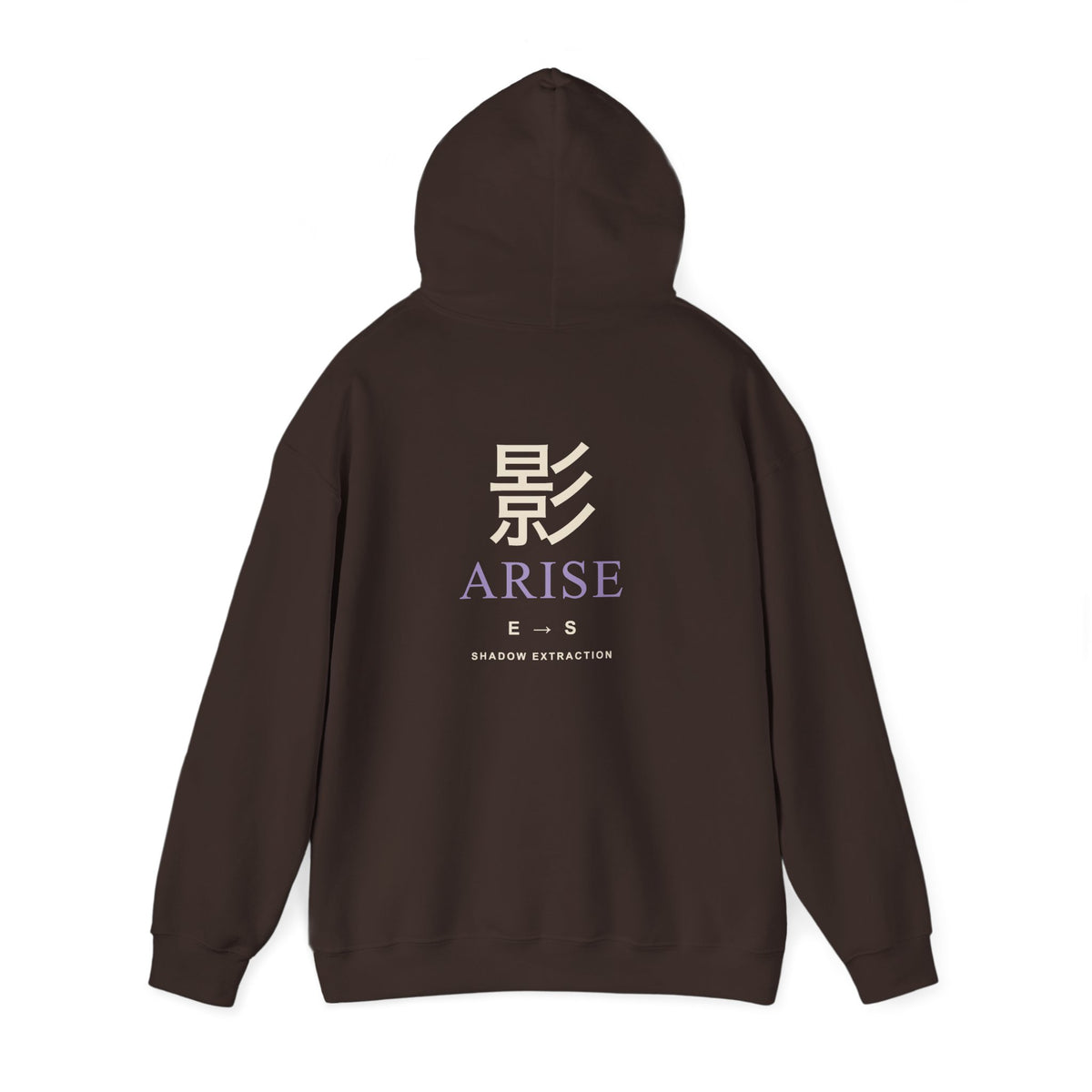 Shadow Rank Kanji Anime Hoodie | Shadow Rank Gym Japanese Streetwear