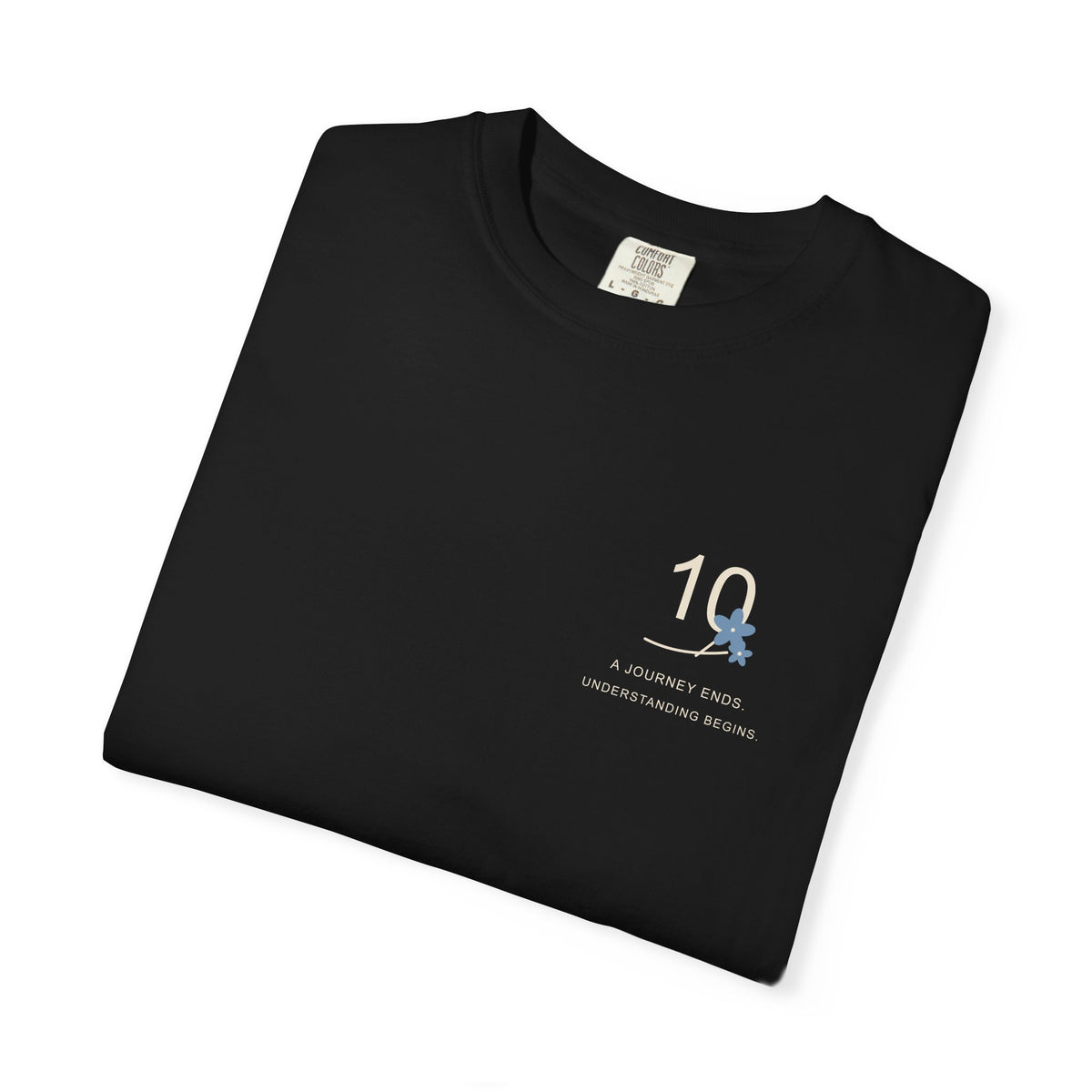 Ten Years, Still Learning Minimalist Anime Tee | Mage Journey Japanese Streetwear