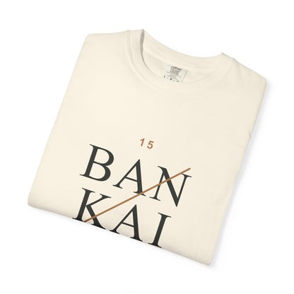 Bankai Quote Heavyweight Tee (Center Print) | Inspired by Ichigo Kurosaki from Bleach