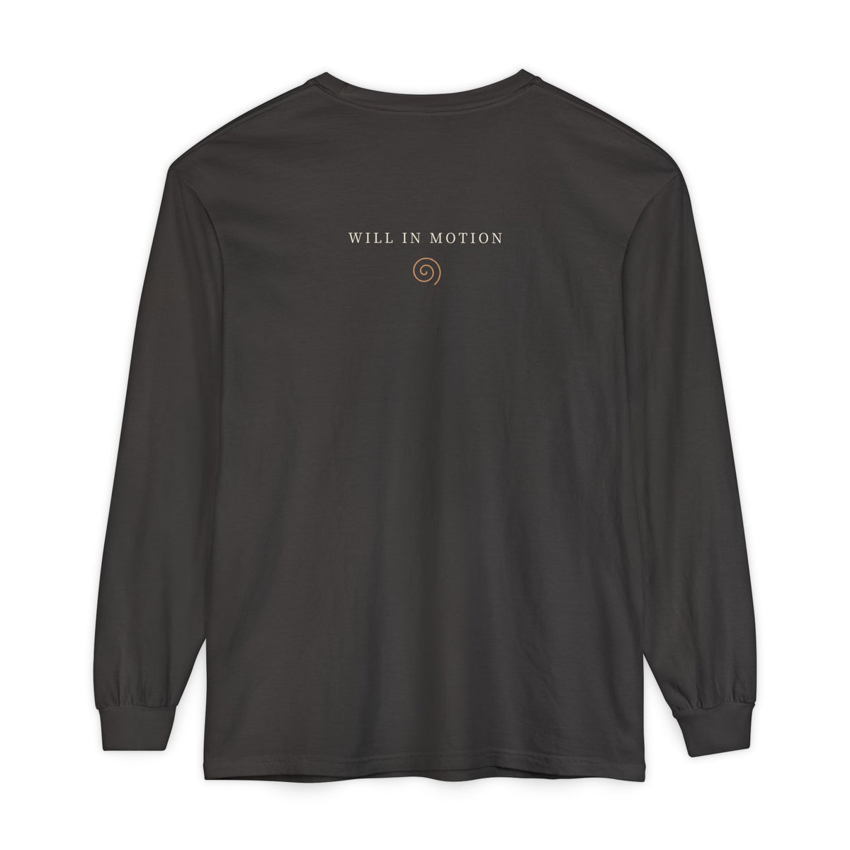 Spiral Will Quiet Edition Kanji Anime Long Sleeve Tee | Ninja Japanese Streetwear