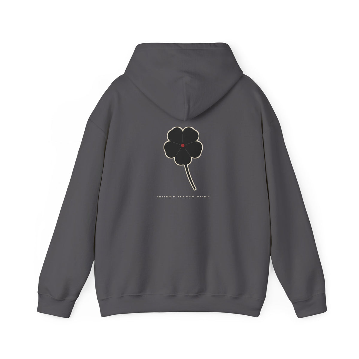 Black Clover Leaf Minimalist Hoodie | Inspired by Asta from Black Clover
