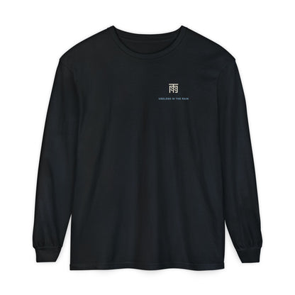 Rain Check Kanji Long Sleeve Tee | Inspired by Roy Mustang from Fullmetal Alchemist