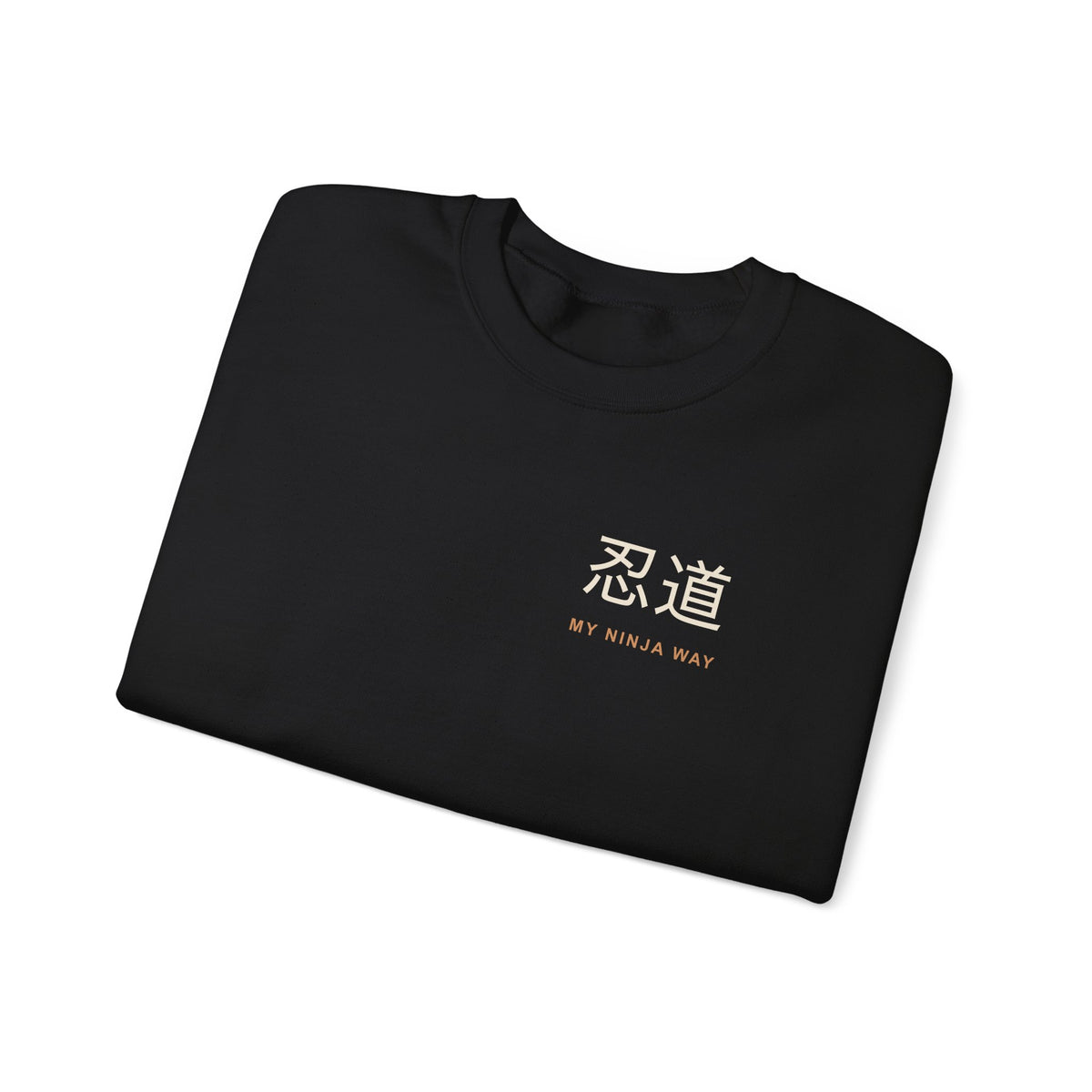 Ninja Way Kanji Anime Crewneck Sweatshirt | Ninja Japanese Streetwear