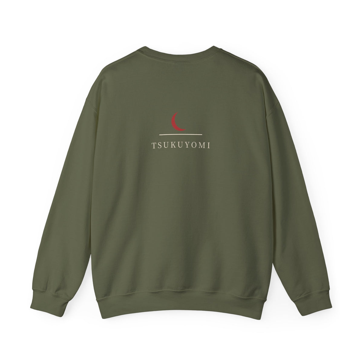 Silent Moon Kanji Anime Crewneck Sweatshirt | Ninja Japanese Streetwear
