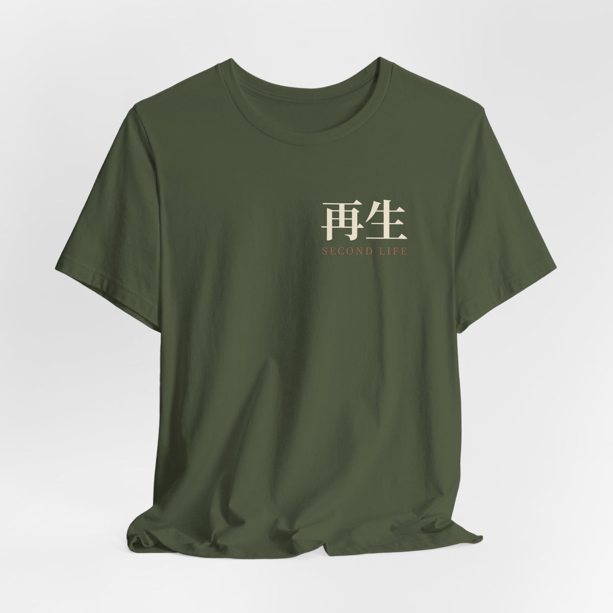 Second Life Kanji Anime Soft Tee | Underworld Japanese Streetwear