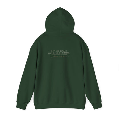 Shop Hours Kanji Hoodie | Inspired by Taro Sakamoto from Sakamoto Days
