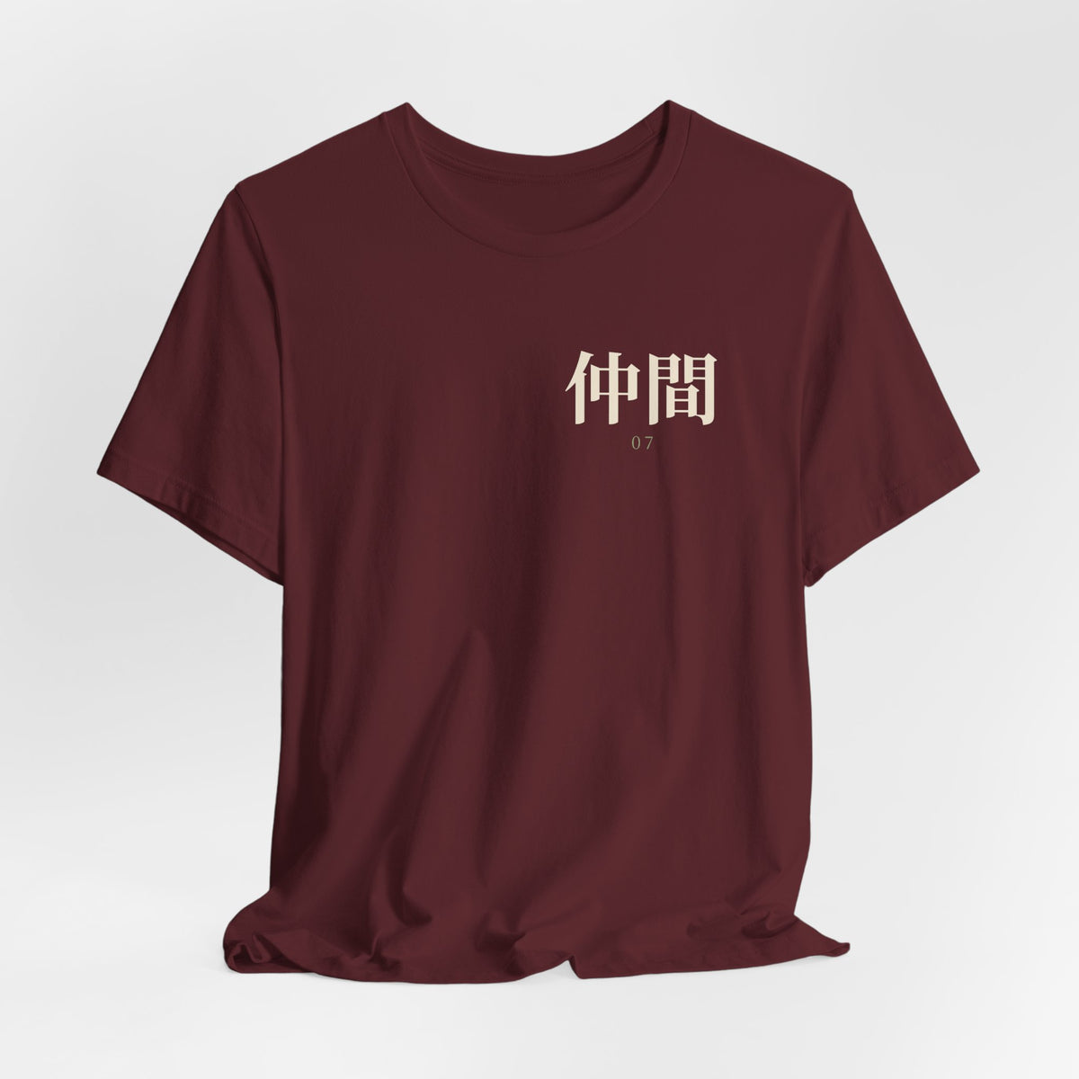 Seventh Lesson Kanji Anime Soft Tee | Ninja Japanese Streetwear