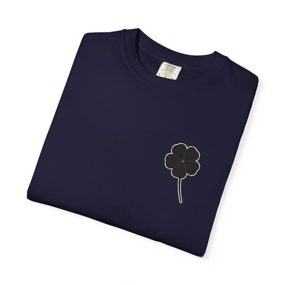 Black Clover Leaf Minimalist Heavyweight Tee | Inspired by Asta from Black Clover