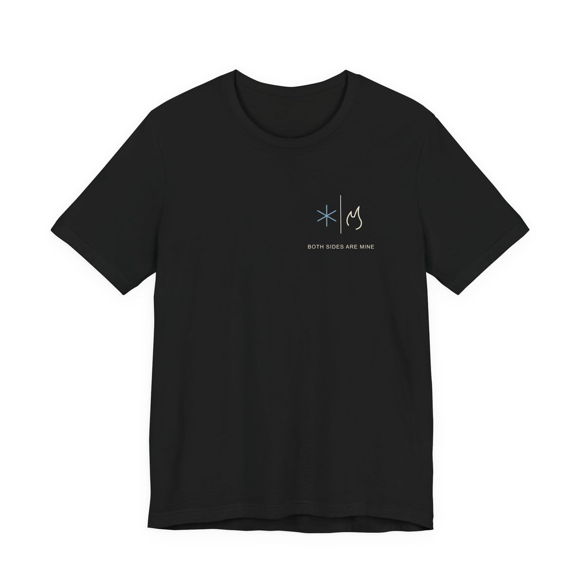 Both Sides Mine Minimalist Anime Soft Tee | Hero Academy Japanese Streetwear