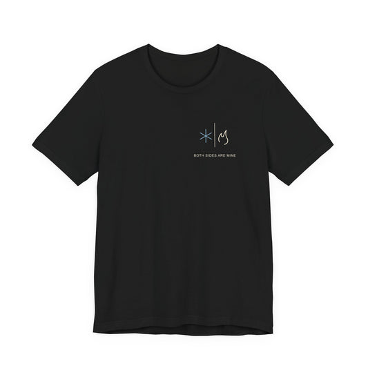 Both Sides Mine Minimalist Anime Soft Tee | Hero Academy Japanese Streetwear