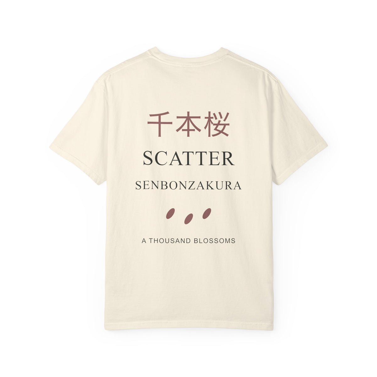 Scatter Kanji Anime Tee | Soul Sword Japanese Streetwear