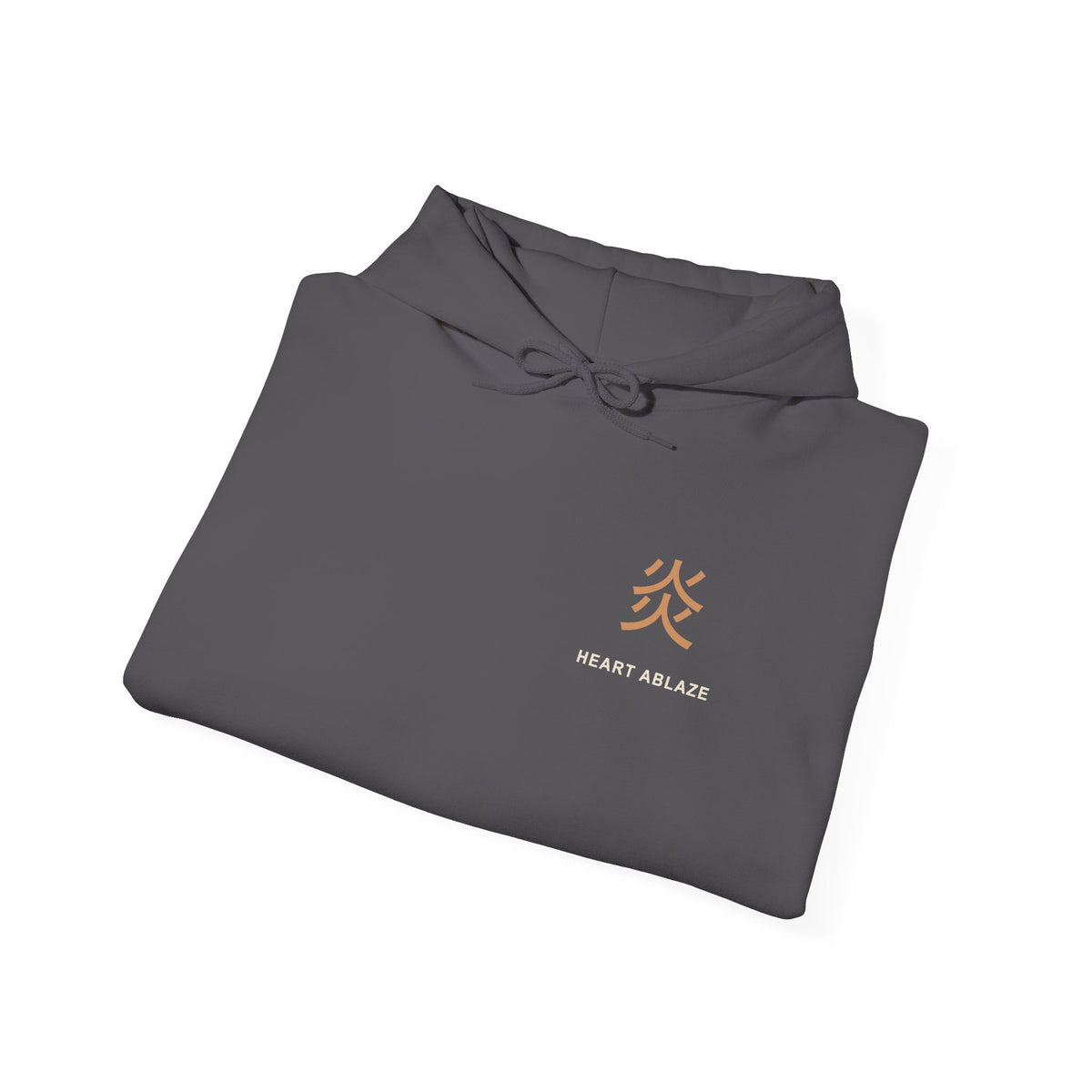 Burning Resolve Kanji Anime Hoodie | Demon Hunter Japanese Streetwear