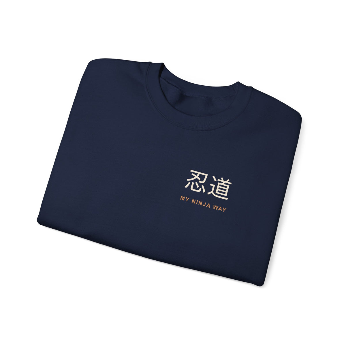 Ninja Way Kanji Anime Crewneck Sweatshirt | Ninja Japanese Streetwear