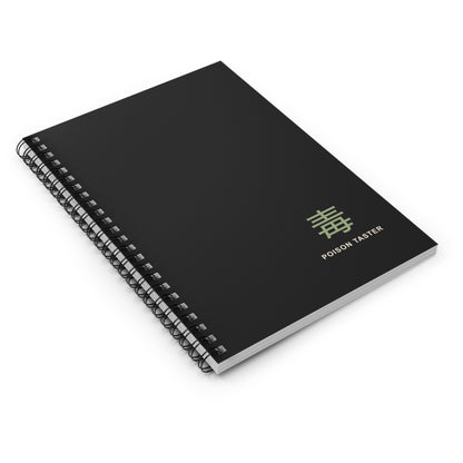 Poison Taster Spiral Notebook | Inspired by Maomao from The Apothecary Diaries