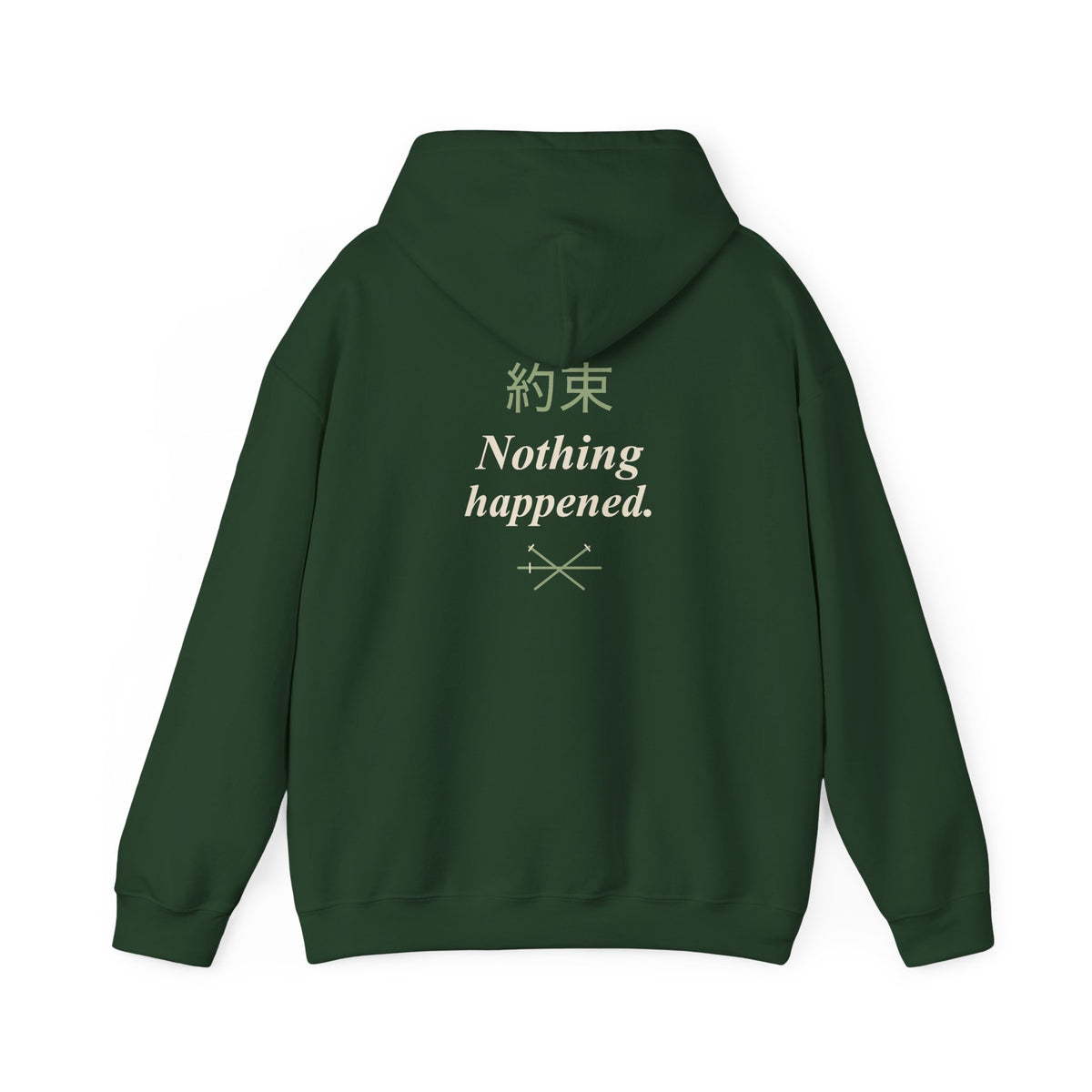 Kept Promise Kanji Anime Hoodie | Pirate Japanese Streetwear