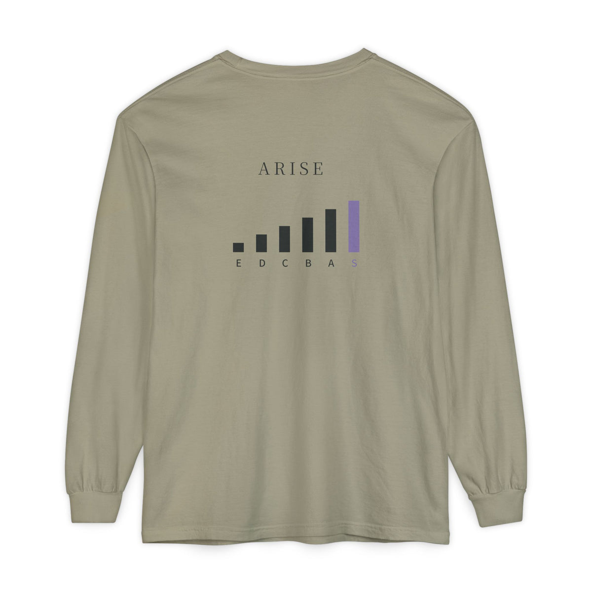 Rank Ascension Kanji Anime Long Sleeve Tee | Shadow Rank Gym Japanese Streetwear