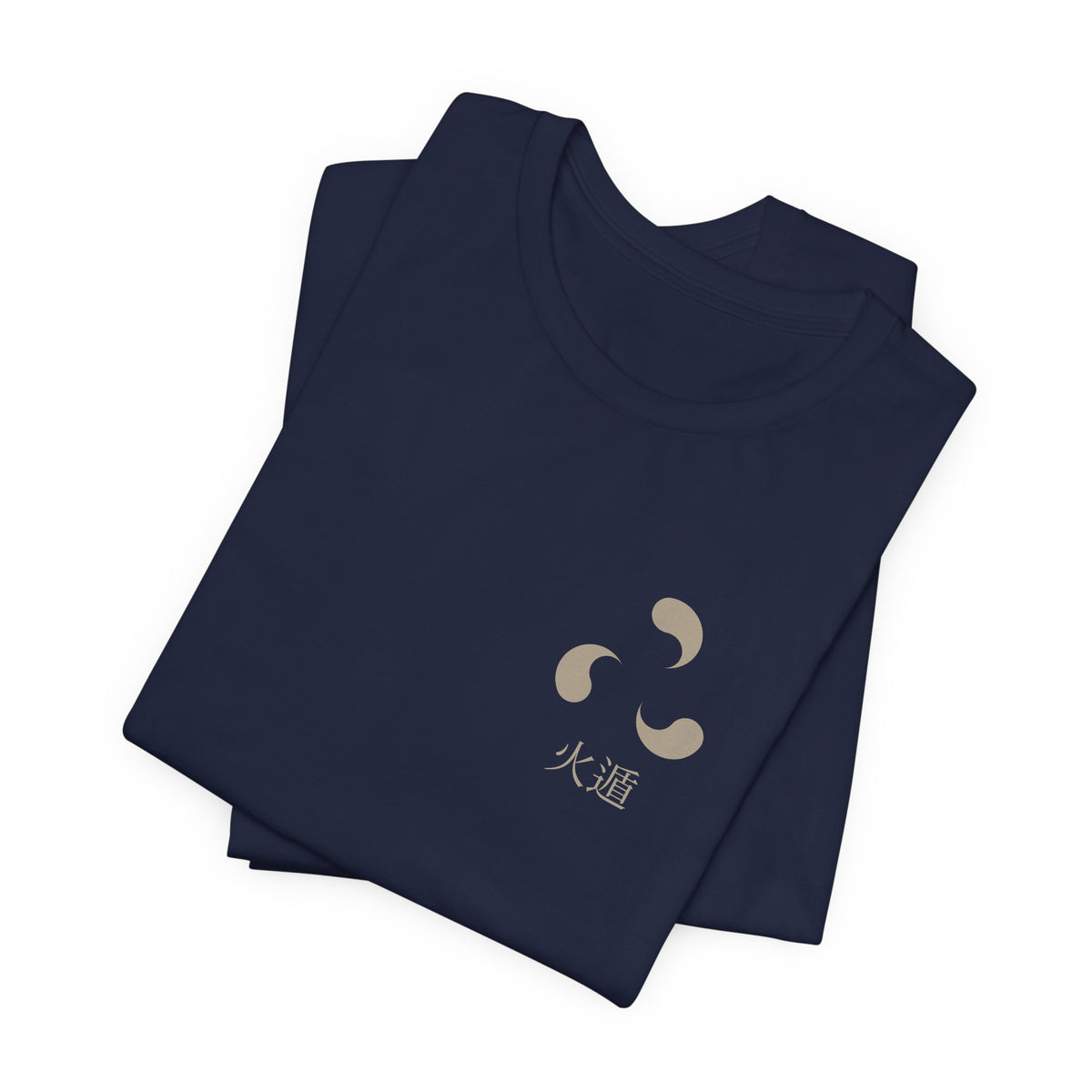 Ember Legacy Minimalist Anime Soft Tee | Fire Release Kanji Japanese Streetwear