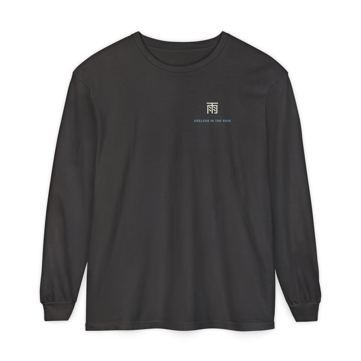 Rain Check Kanji Long Sleeve Tee | Inspired by Roy Mustang from Fullmetal Alchemist