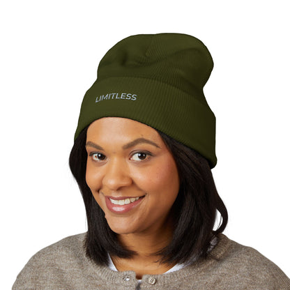 Limitless Embroidered Beanie | Inspired by Satoru Gojo from Jujutsu Kaisen