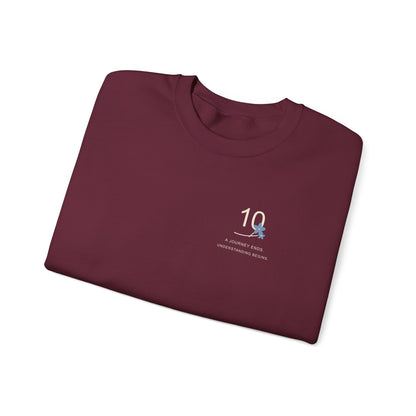 Ten Years, Still Learning Minimalist Crewneck Sweatshirt | Inspired by Frieren from Frieren