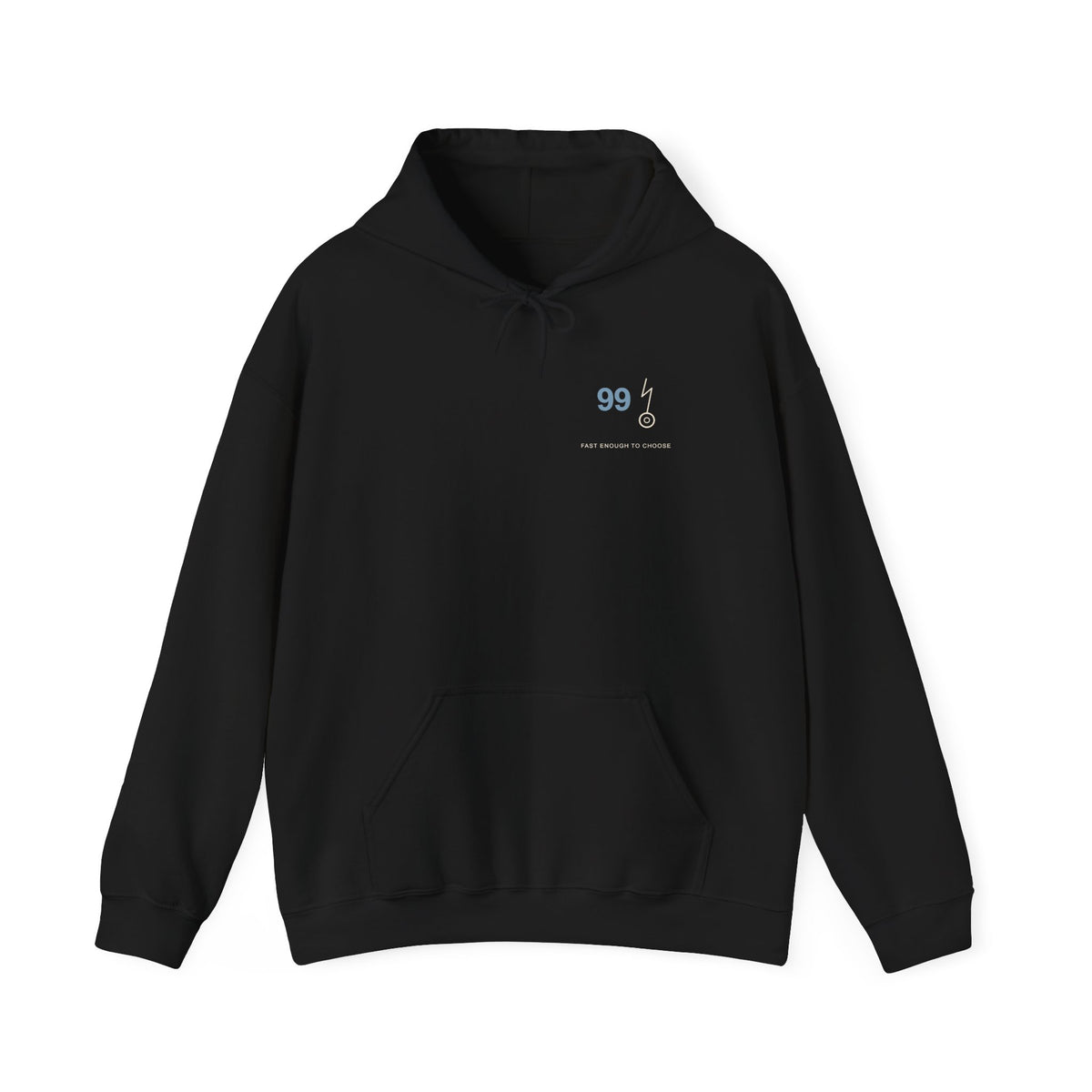 Ninety Nine Volts Minimalist Hoodie | Inspired by Killua Zoldyck from Hunter x Hunter