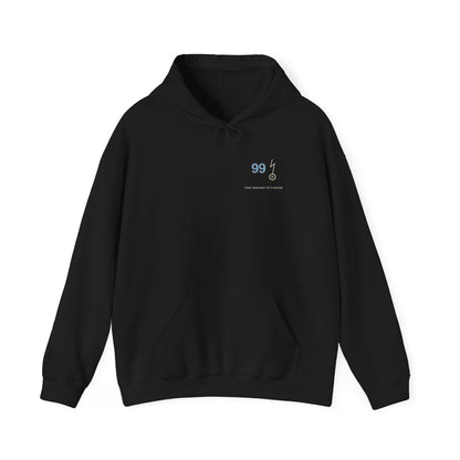 Ninety Nine Volts Minimalist Hoodie | Inspired by Killua Zoldyck from Hunter x Hunter