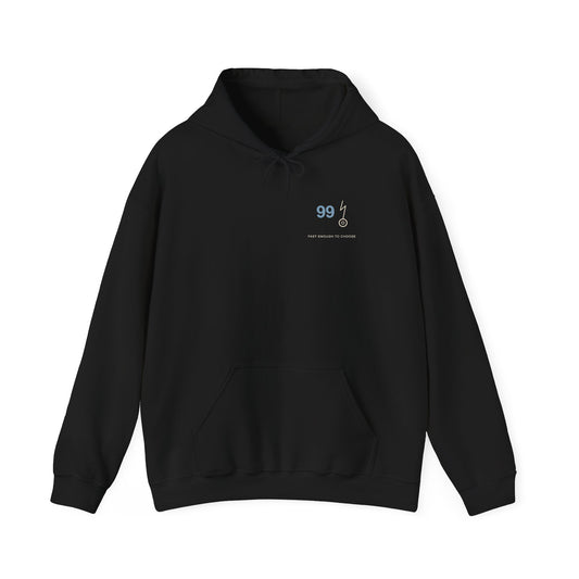 Ninety Nine Volts Minimalist Anime Hoodie | Hunter Japanese Streetwear