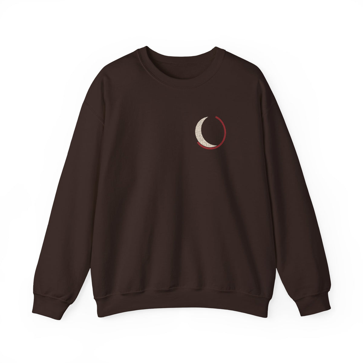 Black Moon Minimalist Crewneck Sweatshirt | Inspired by Ichigo Kurosaki from Bleach