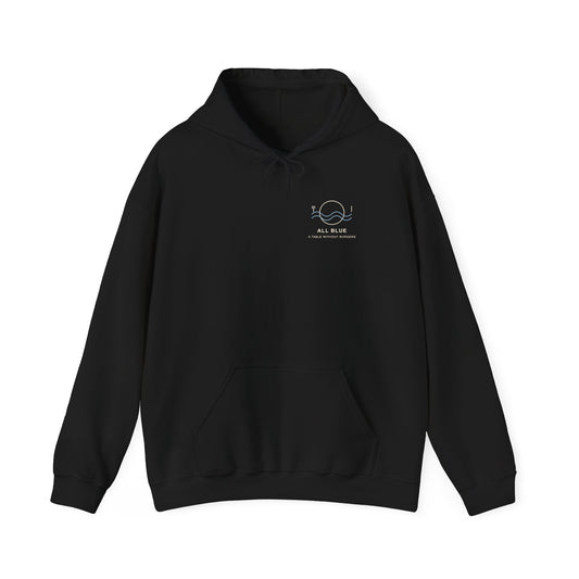 All Blue Table Minimalist Hoodie | Inspired by Sanji from One Piece