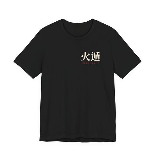 Ember Lineage Kanji Anime Soft Tee | Ninja Japanese Streetwear