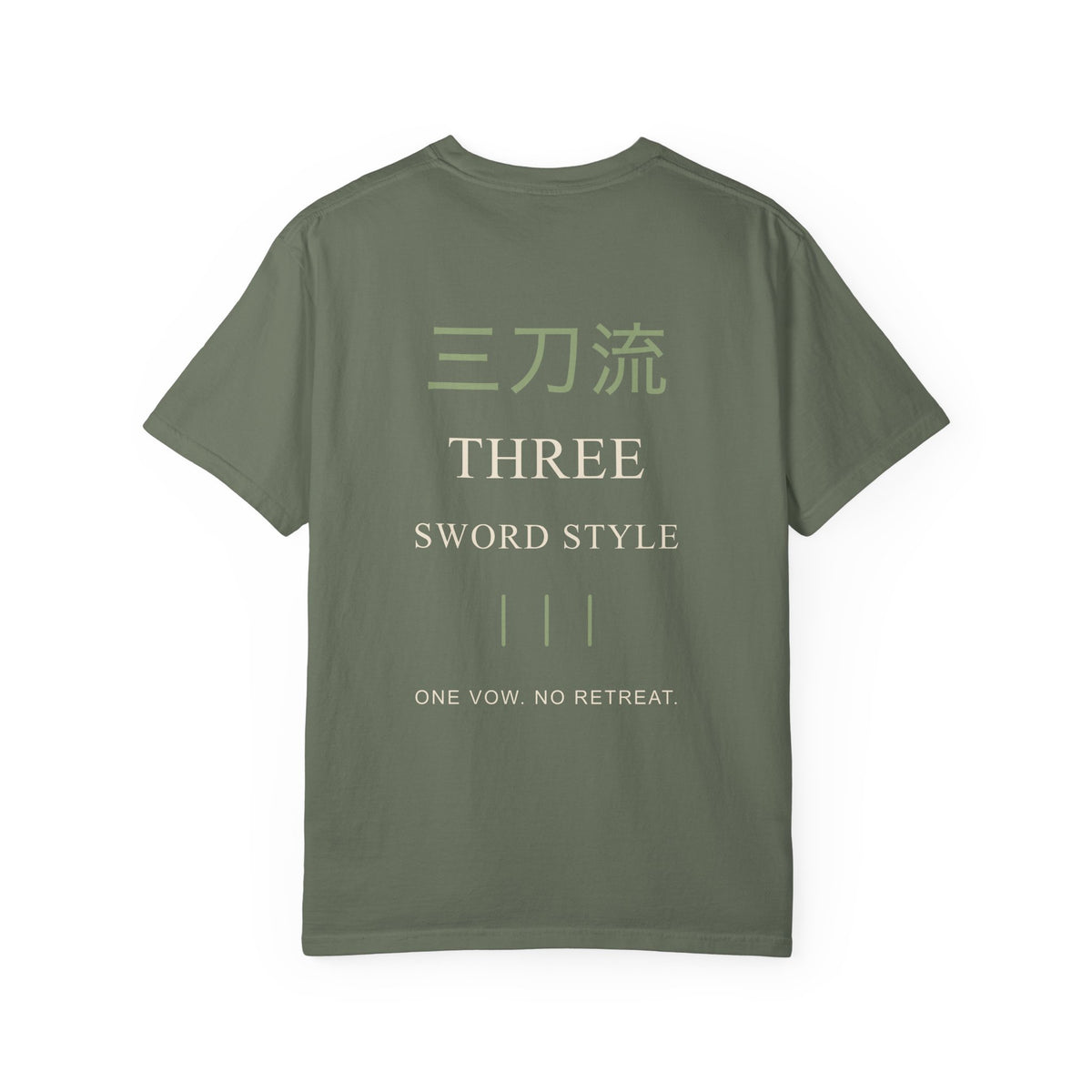 Threefold Vow Kanji Anime Tee | Pirate Japanese Streetwear