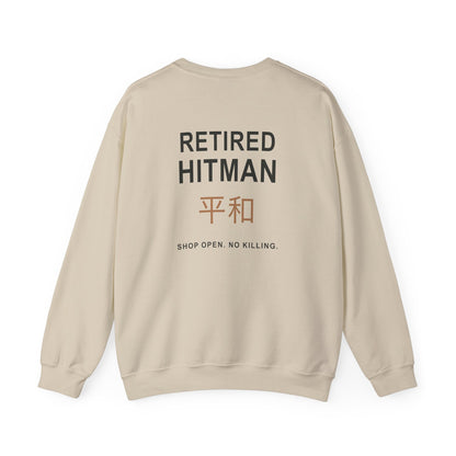 Off Duty Kanji Crewneck Sweatshirt | Inspired by Taro Sakamoto from Sakamoto Days