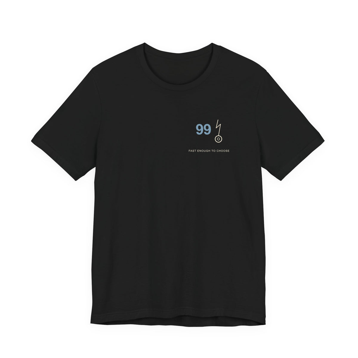 Ninety Nine Volts Minimalist Anime Soft Tee | Hunter Japanese Streetwear