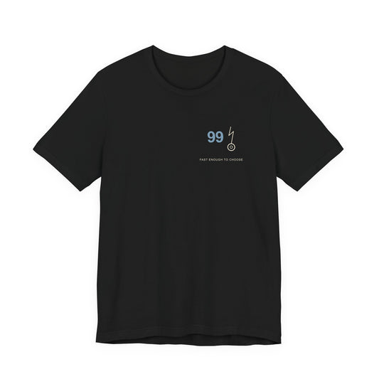 Ninety Nine Volts Minimalist Anime Soft Tee | Hunter Japanese Streetwear