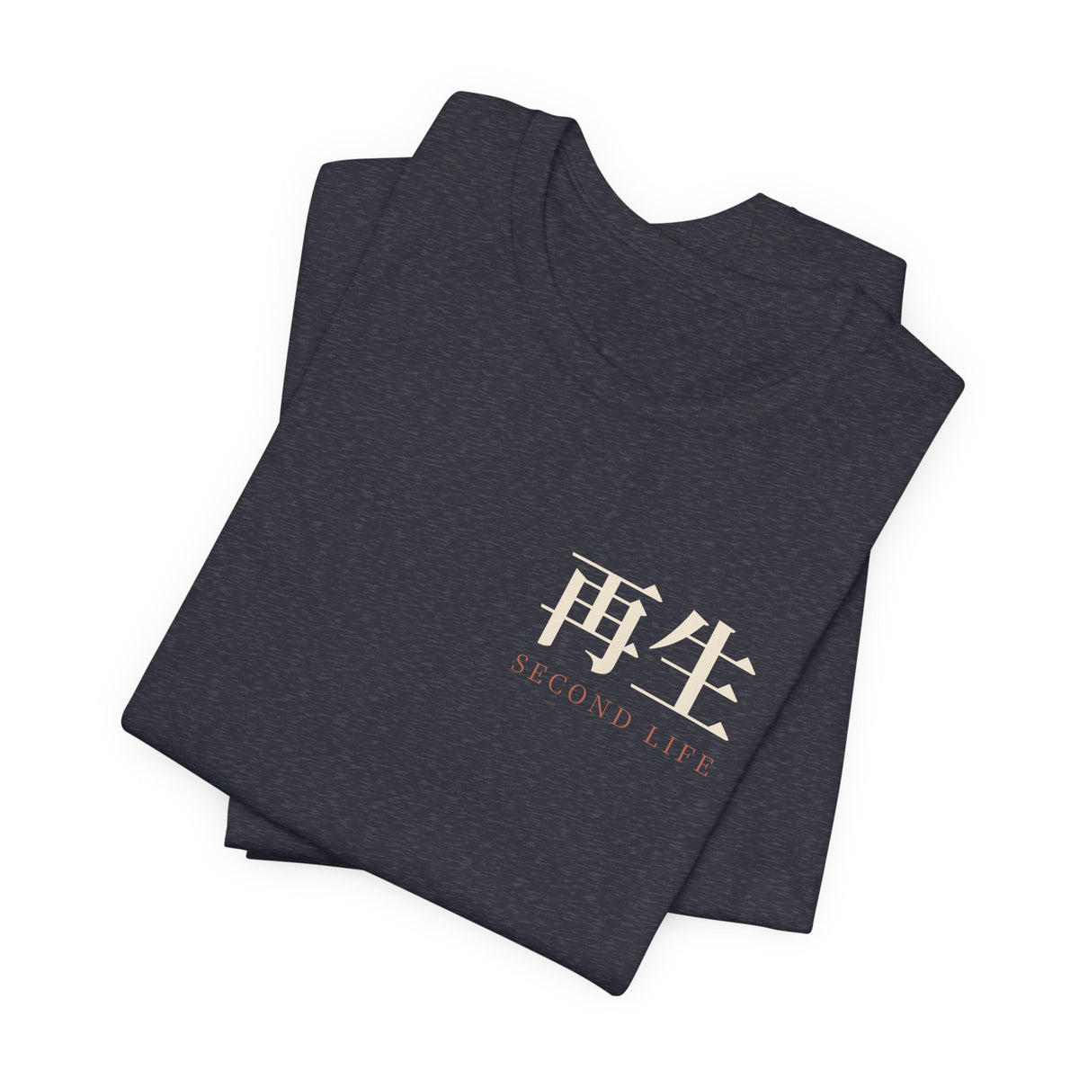 Second Life Kanji Anime Soft Tee | Underworld Japanese Streetwear