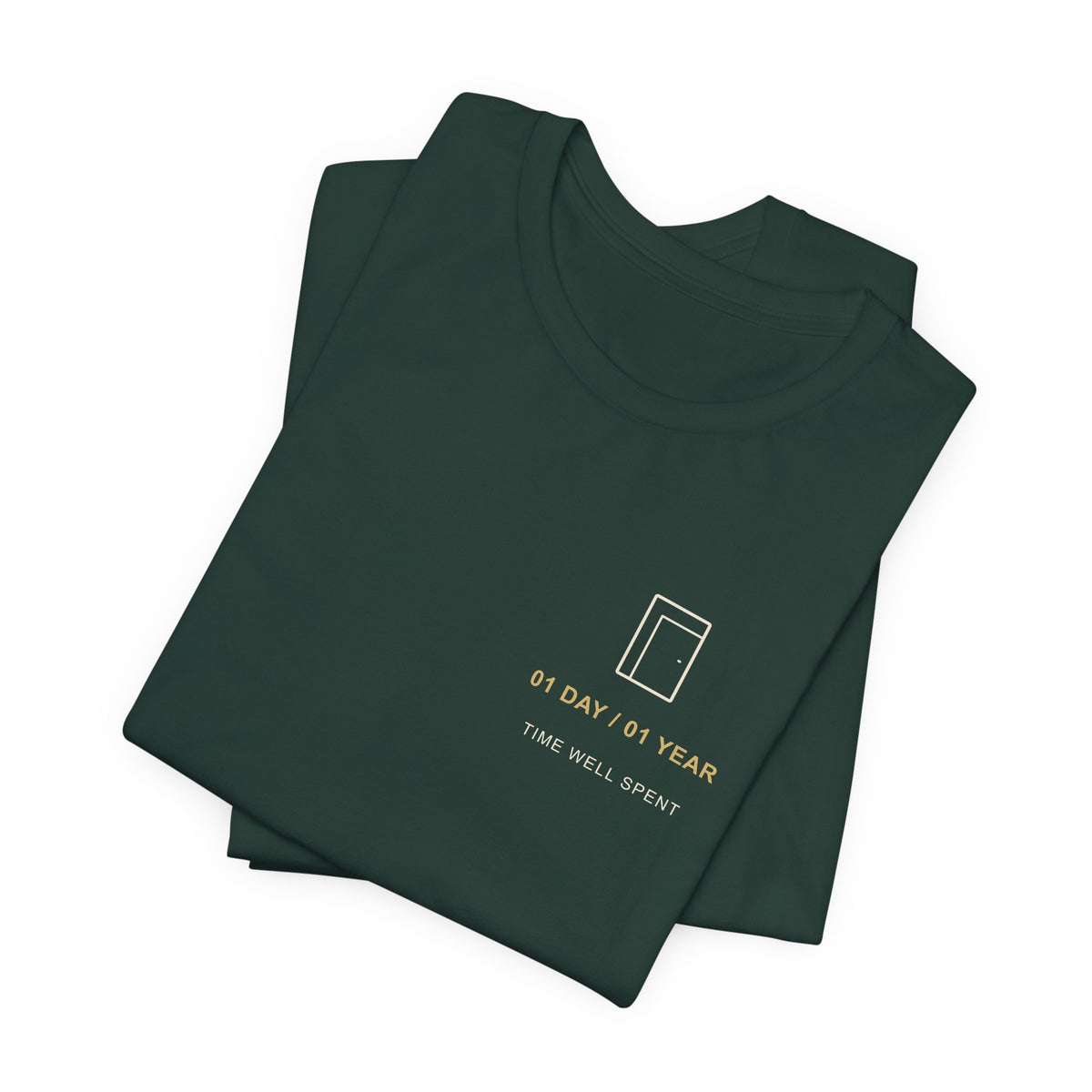One Day One Year Minimalist Anime Soft Tee | Power Level Japanese Streetwear