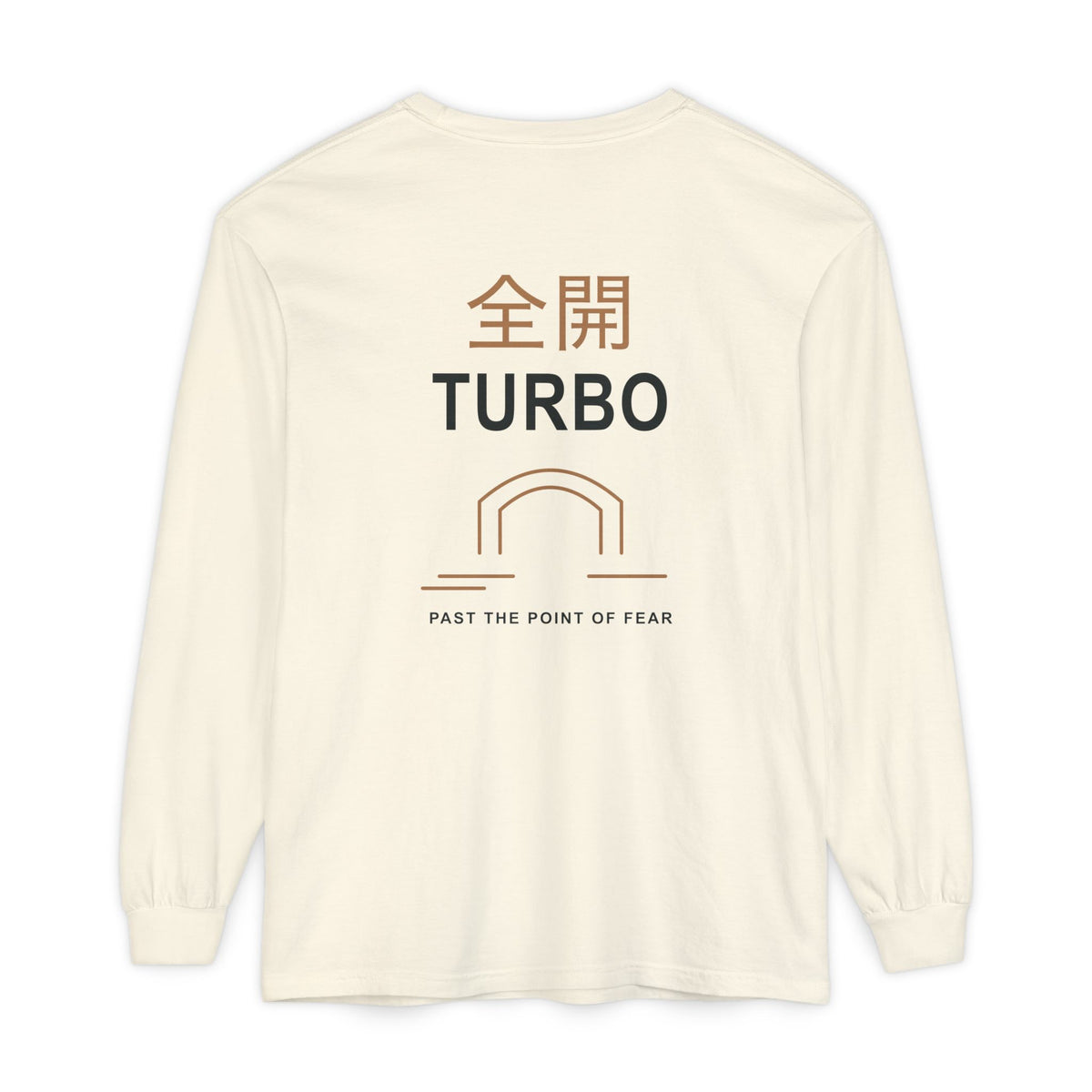 Tunnel Velocity Kanji Long Sleeve Tee | Inspired by Okarun from Dandadan