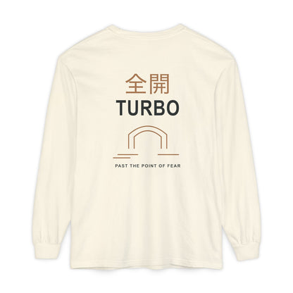 Tunnel Velocity Kanji Long Sleeve Tee | Inspired by Okarun from Dandadan