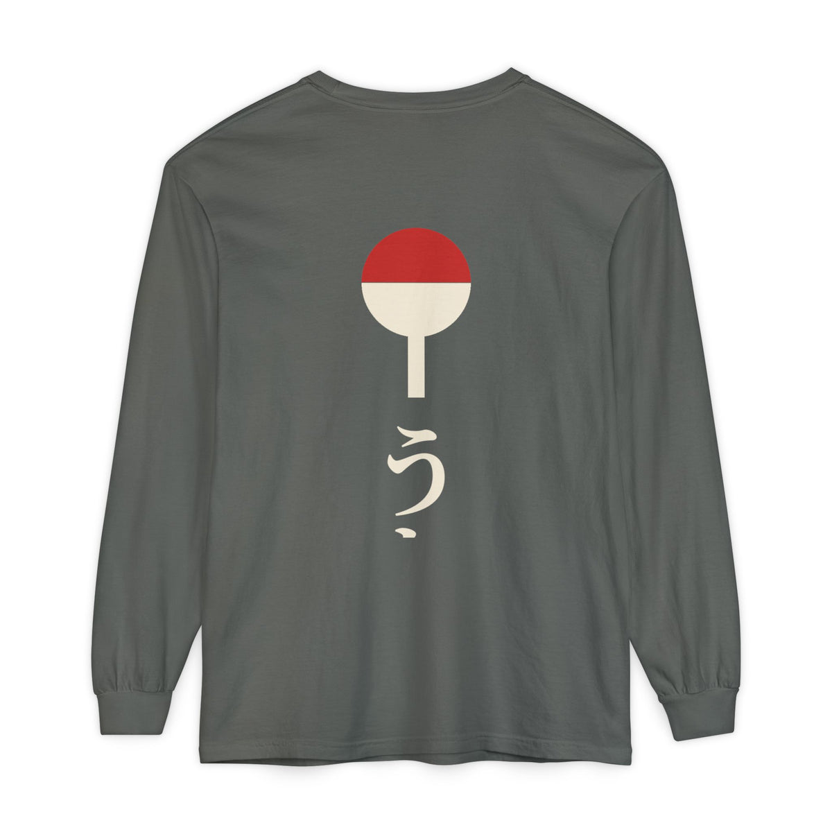 Clan Fan Crest Kanji Long Sleeve Tee | Inspired by the Uchiha clan of Naruto