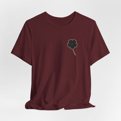 Black Clover Leaf Minimalist Soft Tee | Inspired by Asta from Black Clover