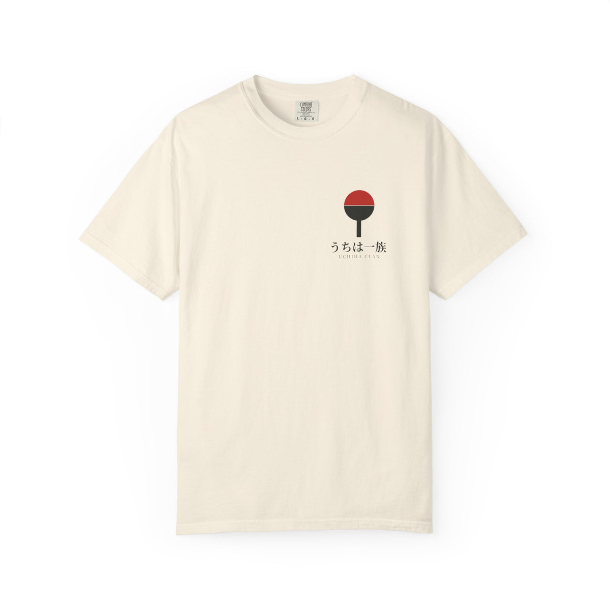Clan Fan Crest Kanji Anime Tee | うちは一族 Ninja Japanese Streetwear