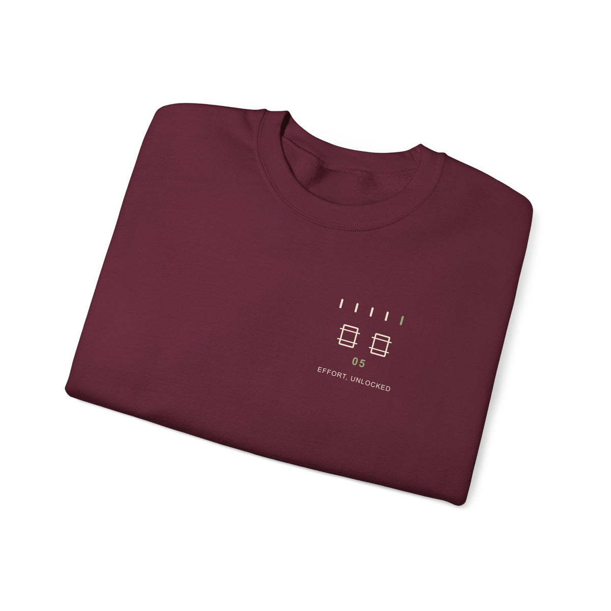 Fifth Gate Minimalist Anime Crewneck Sweatshirt | Ninja Japanese Streetwear