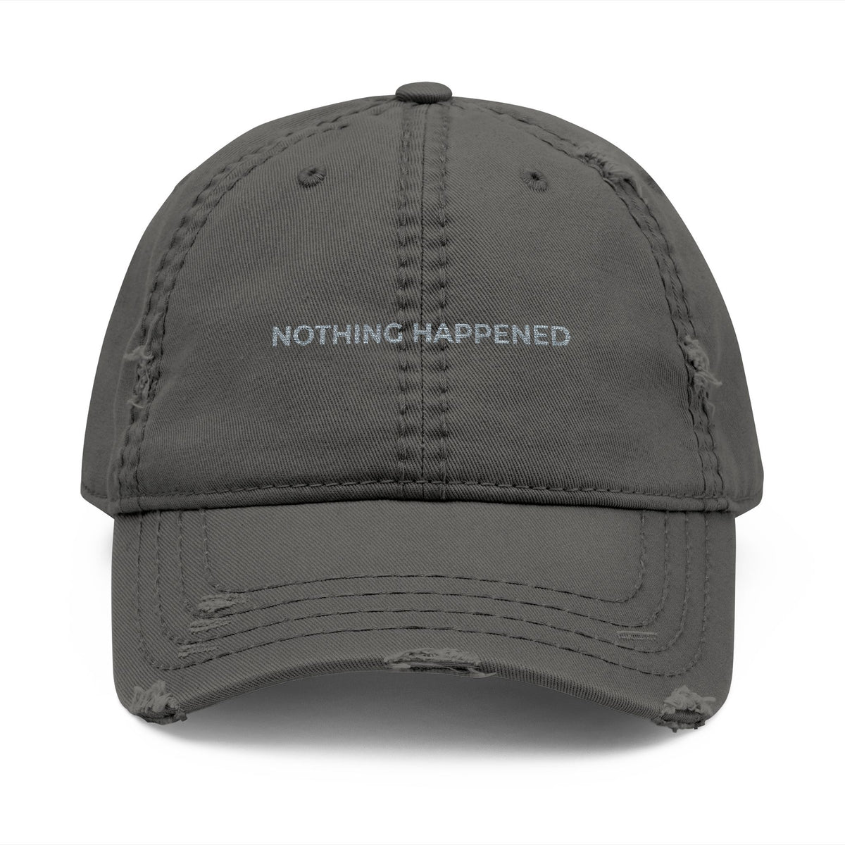 Nothing Happened Embroidered Dad Hat | Inspired by Roronoa Zoro from One Piece