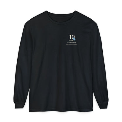 Ten Years, Still Learning Minimalist Long Sleeve Tee | Inspired by Frieren from Frieren