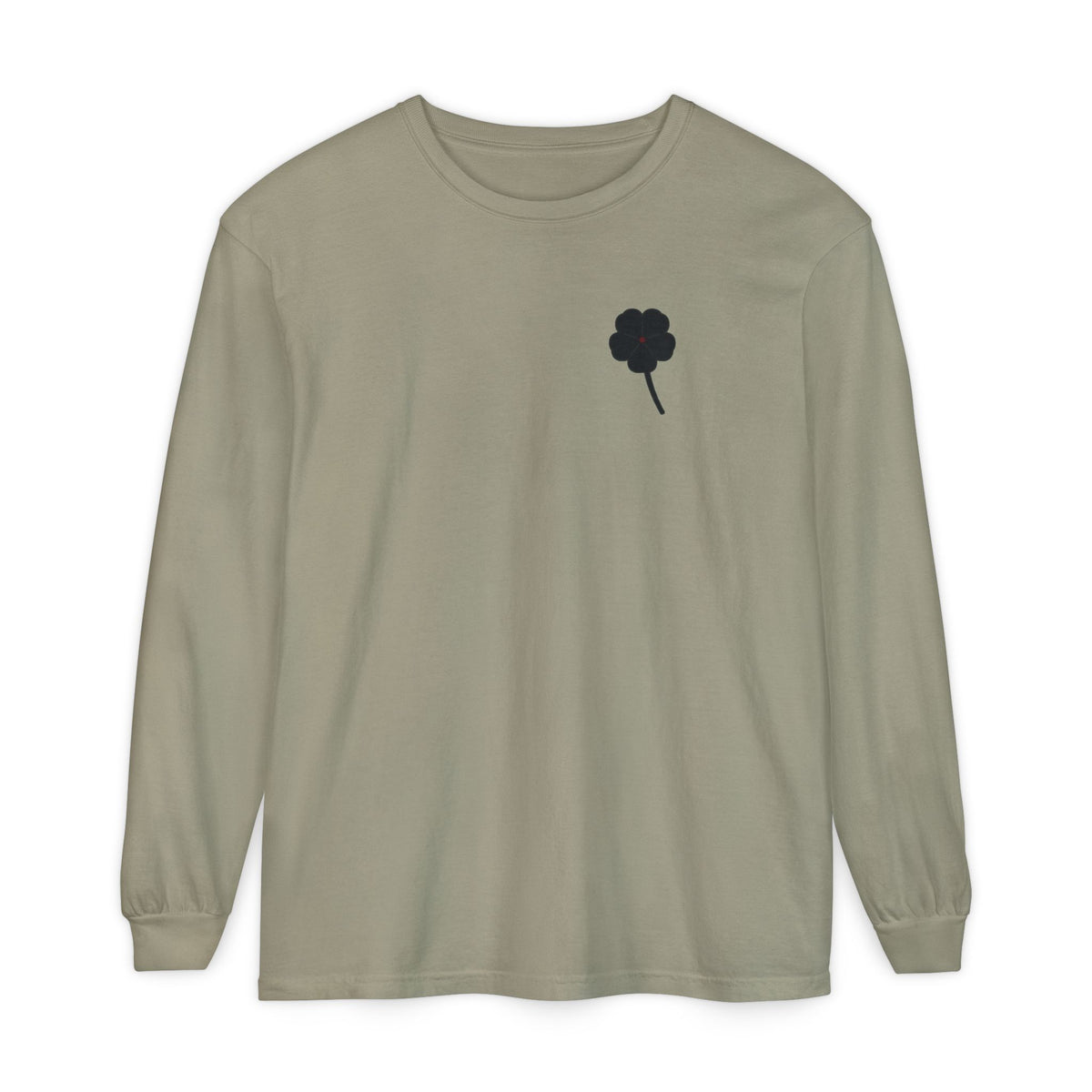 Black Clover Leaf Minimalist Long Sleeve Tee | Inspired by Asta from Black Clover