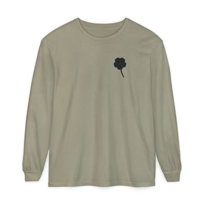 Black Clover Leaf Minimalist Long Sleeve Tee | Inspired by Asta from Black Clover