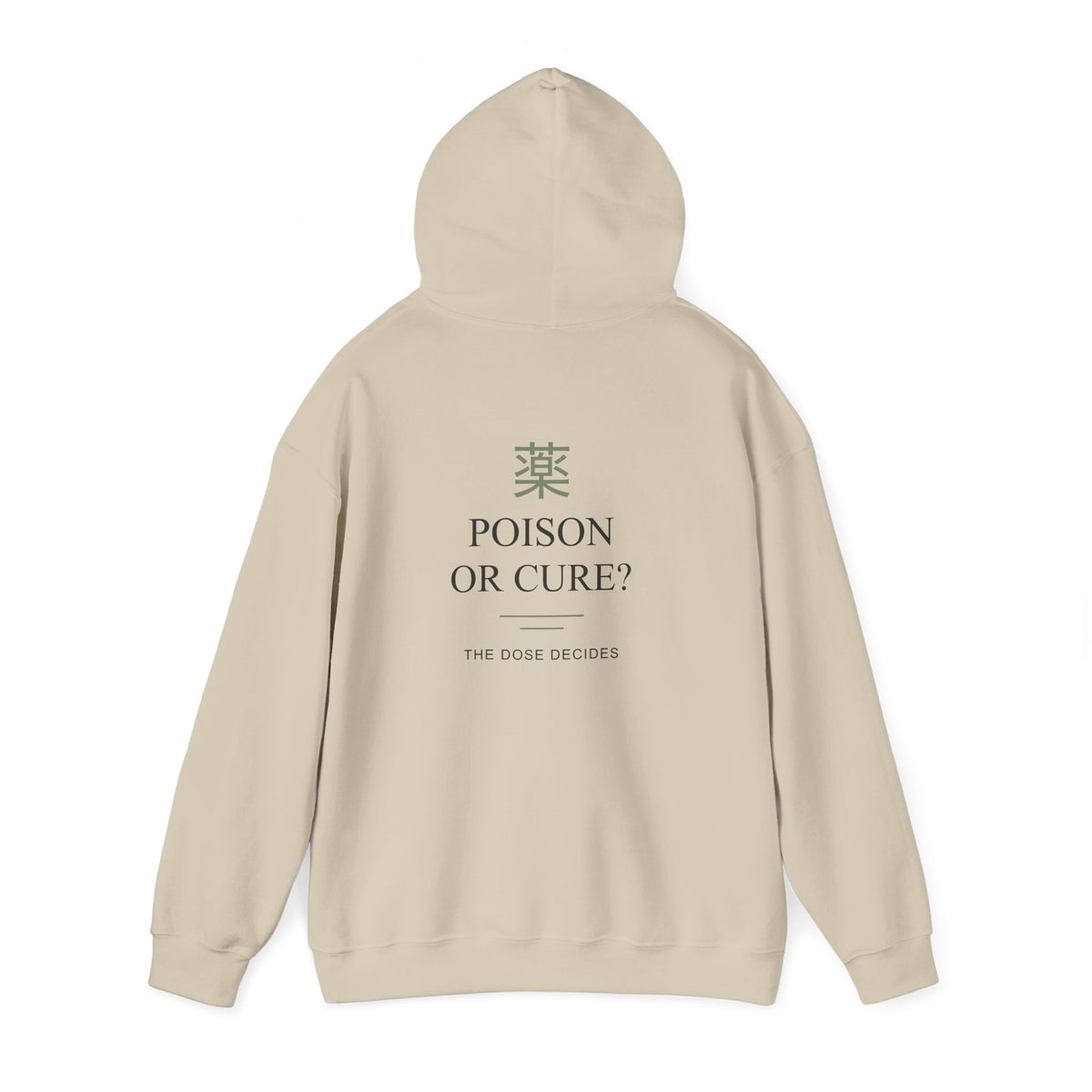 The Dose Makes Kanji Hoodie | Inspired by Maomao from The Apothecary Diaries