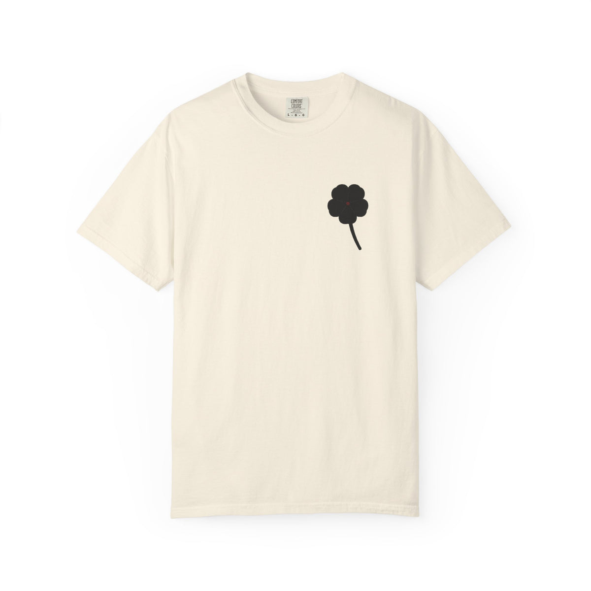 Black Clover Leaf Minimalist Heavyweight Tee | Inspired by Asta from Black Clover