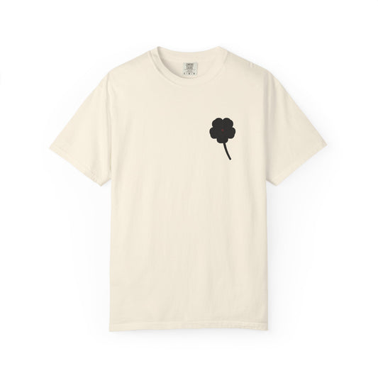 Black Clover Leaf Minimalist Heavyweight Tee | Inspired by Asta from Black Clover